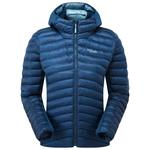 RAB Doudoune Cirrus Flex Hoody W Tempest Blue Présentation