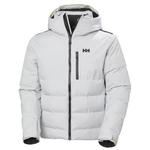 Helly Hansen Blouson Ski Kvitfjell Race Puffy Jacket Grey Fog Présentation