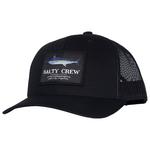 Salty Crew Casquettes Marlin Mount Retro Trucker Black Présentation