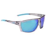 AZR Lunettes de soleil Ranch Crystal Bleue Vernie Multicouche Bleu Polarisant Présentation
