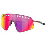 Oakley Lunettes de soleil Sutro Ti Sweep Matte Gunmetal Prizm Road Présentation