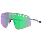Oakley Lunettes de soleil Sutro Ti Sweep Polished Oil Slick Prizm Road Présentation