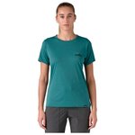 Patagonia Tee-shirt de trail Cap Cool Daily Graphic 73 Skyline Wetland Blue X-Dye Présentation