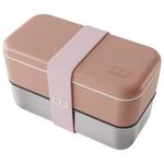 monbento Boîte Alimentaire Sense Original 1.2L Pink Moka Présentation