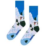Happy Socks Chaussettes Crew Socks Slalom Sock White Présentation