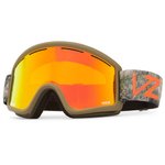 Von Zipper Masque de Ski Cleaver Mossy Oak Wildlife Fire Chrome + Clear Fire Chrome Présentation