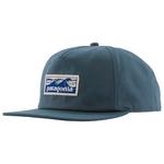 Patagonia Casquettes Boardshort Label Funfarer Cap Summit Blue Présentation