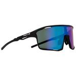 Red Bull Spect Lunettes de soleil Rumble Matt Black Smoke Purple Green Mirror Présentation