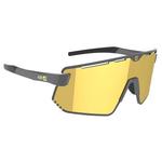 AZR Lunettes de soleil Flash Rx Carbone Mate Multicouche Gold Présentation