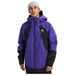 Burton Blouson Ski Reserve Gore Tex 2L Prism Violet True Black Présentation