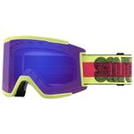 Smith Masque de Ski Squad XL Serpentine Lined Up Chromapop Everyday Violet Mirror + Chromapop Storm Amber Présentation