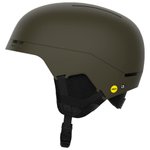 Salomon Casque Brigade Mips Olive Night Présentation