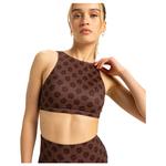 Roxy Maillot de bain Roxy Pro Wave - Bikini Top Chocolate Plum Polka Présentation