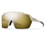 Smith Lunettes de soleil Shift Split Mag Matte Bone Chromapop Black Gold Mirror Présentation