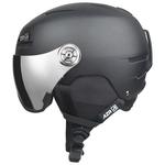AZR Casque de ski avec visière Slider Visor Noir Mat Gris Miroir Présentation