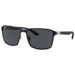 Ray Ban Lunettes de soleil RB3721 Polished Black Dark Grey Présentation