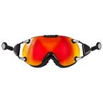 Casco Visière Fx-70 Carbonic Schwarz Orange Cat.2 Présentation