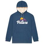 Picture Sweat Julka Plush Dark Blue Melange Présentation