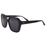 Binocle Eyewear Lunettes de soleil Sevilla Shiny Black Gradient Grey Polarized Présentation