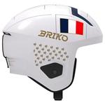 Briko Casque Vulcano 2.0 Mips France Shiny White Tangaroa Blue Gold Présentation