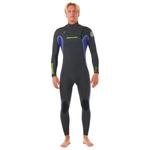 Rip Curl Combinaison Intégrale Dawn Patrol Performance 3/2 Front Zip Wild Berry Présentation