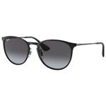 Ray Ban Lunettes de soleil RB3539 Erika Metal Polished Black Dark Grey Gradient Présentation