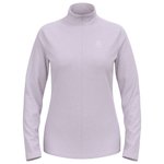 Odlo Veste de trail Roy Mid Layer 1/2 Zip W Lilac Gray Ridge Présentation