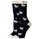 Stance Chaussettes Women Crew Sock Meadows Crew Black Présentation