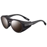 Bollé Lunettes de soleil Ascender Black Matte Solace4 Brown Gun Présentation