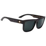Spy Lunettes de soleil Discord Slayco Matte Black Leopard Happy Gray Green Light Silver Mirror Présentation