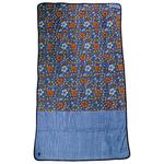 All-In Serviettes plage Large Beach Towel Flore Blue Présentation