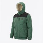 Picture Sweat Basement Plush Zip Hoodie Smoke Pine Présentation