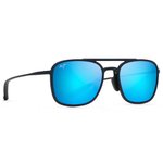 Maui Jim Lunettes de soleil Keokea Bleu Mat Bleu Hawaï MauiBrilliant Présentation