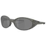 Oakley Lunettes de soleil Eye Jacket Redux Matte Grey Ink Fingerprint Prizm Black Présentation