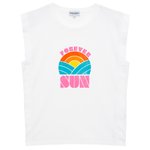 French Disorder Tee-shirt Poppy Forever Sun White Présentation