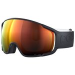 Poc Masque de Ski Zonula Uranium Black Clarity Intense Partly Sunny Orange Présentation