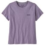 Patagonia Tee-shirt P-6 Logo Responsibili-Tee Concrete Purple Présentation