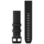 Garmin Bracelet Quickfit 22 Noir Fermoir Acier Inox Noir Présentation