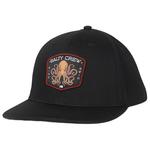 Salty Crew Casquettes Tako Club Boys Snapback Black Présentation