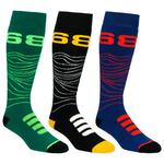 686 Chaussettes Topo Sock 3-Pack Assorted Présentation 686 Chaussettes Topo Sock 3-Pack Assorted Présentation