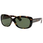 Ray Ban Lunettes de soleil RB4101 Jackie Ohh Polished Havana Light Green Présentation