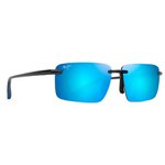 Maui Jim Lunettes de soleil Laulima Gris Foncé Transparent Blue Hawaii MauiPure Présentation