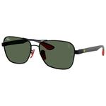 Ray Ban Lunettes de soleil RB8336M Scuderia Ferrari Collection Matte Black Matte Dark Green Présentation