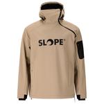 Slope Blouson Ski Fletcher M's Softshell Hoodie Roasted Cashew Présentation