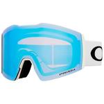 Oakley Masque de Ski Fall Line L Matte White Prizm Snow Sapphire Présentation
