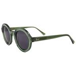 Binocle Eyewear Lunettes de soleil Habana Shiny Khaki Gradient Grey Polarized Présentation