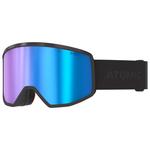 Atomic Masque de Ski Four M Hd All Black Blue Hd Présentation