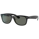 Ray Ban Lunettes de soleil RB2132 New Wayfarer Classic Polished Black Green Polarized Présentation