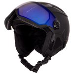 Bollé Casque visière V-Line Black Matte Photochromic Blue Mirror Lens Cat 1-3 Présentation