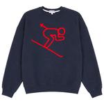 French Disorder Sweat Clyde Skieur (Tricotin) Navy Présentation